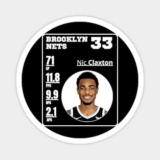 Nic Claxton Magnet